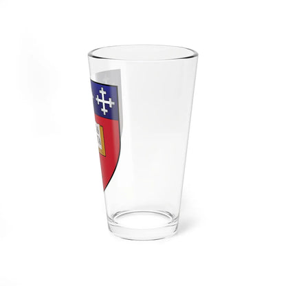 Wycliffe Hall Oxford Coat Of Arms (England) (Coat of Arms) Pint Glass 16oz - Go Mug Yourself