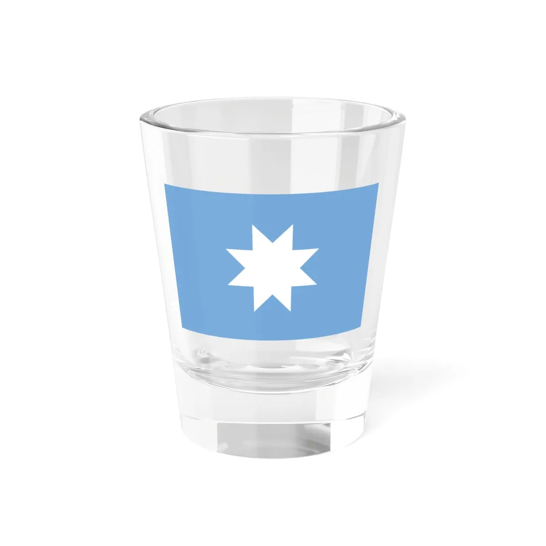 Wüṉyelfe 6x4 Kallfü (Chile) Shot Glass 1.5oz 1.5oz - Go Mug Yourself