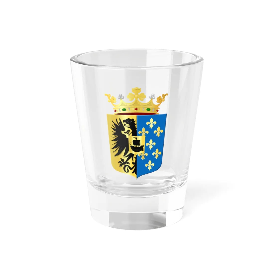 Wymbritseradeel wapen (Netherlands) (Coat of Arms) Shot Glass 1.5oz 1.5oz - Go Mug Yourself