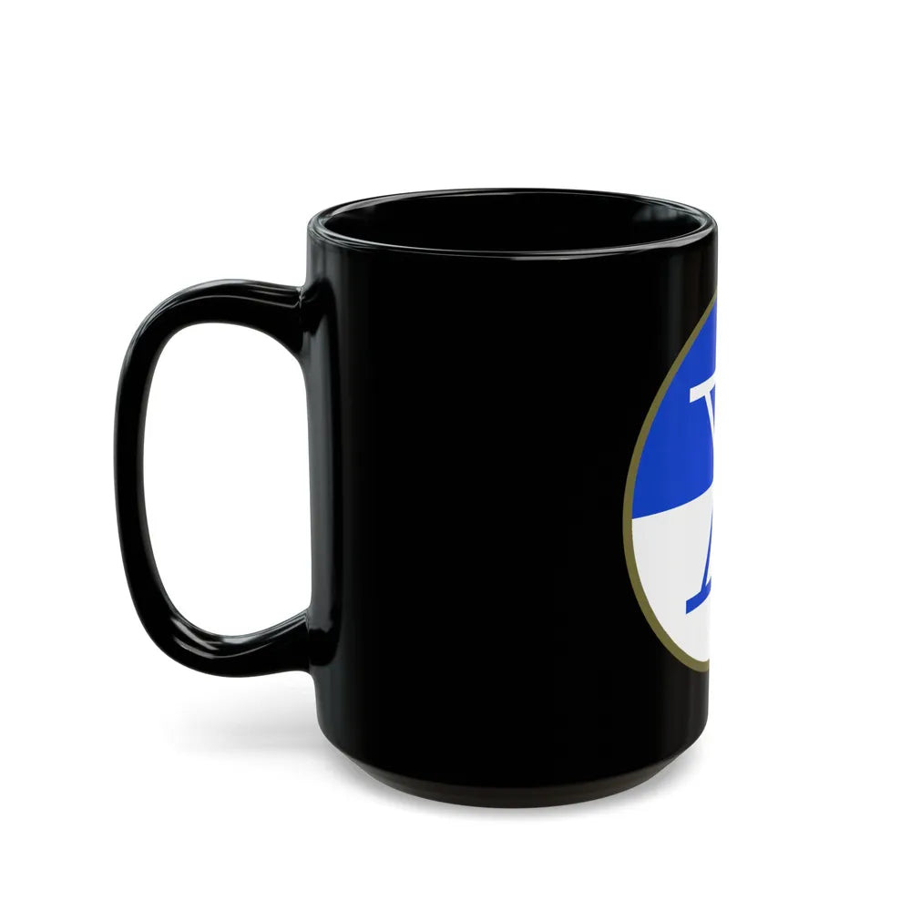 X Corps (U.S. Army) Black Coffee Mug-Go Mug Yourself