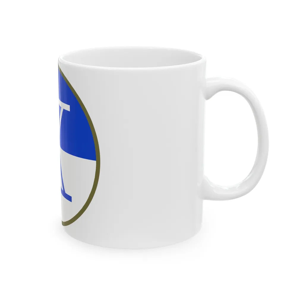 X Corps (U.S. Army) White Coffee Mug-Go Mug Yourself