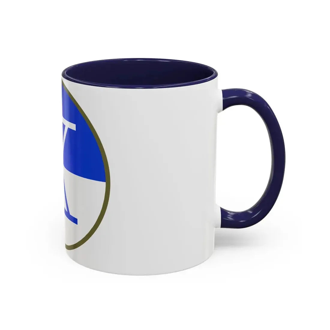 X Corps (U.S. Army) Accent Coffee Mug - Go Mug Yourself