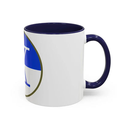 X Corps (U.S. Army) Accent Coffee Mug - Go Mug Yourself