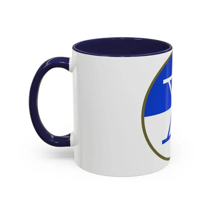 X Corps (U.S. Army) Accent Coffee Mug - Go Mug Yourself