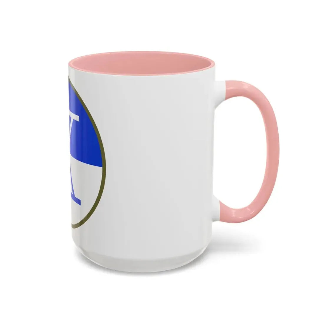 X Corps (U.S. Army) Accent Coffee Mug - Go Mug Yourself