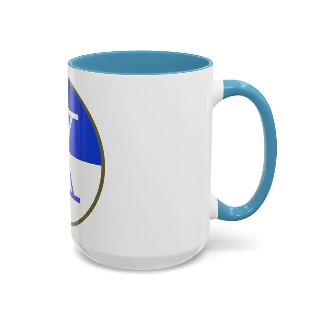 X Corps (U.S. Army) Accent Coffee Mug - Go Mug Yourself