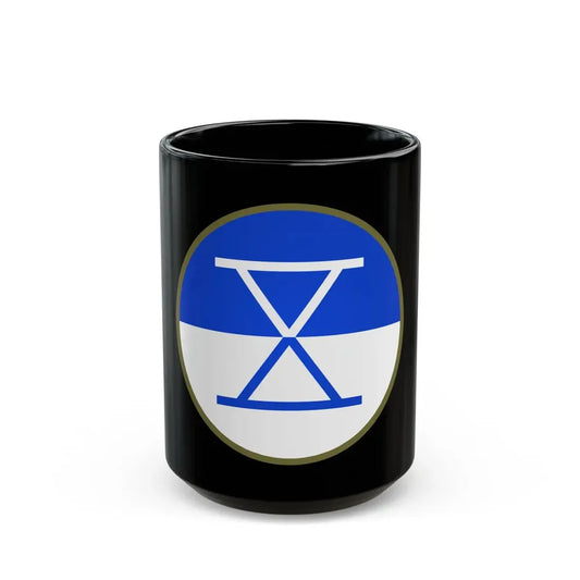 X Corps (U.S. Army) Black Coffee Mug 15oz - Go Mug Yourself