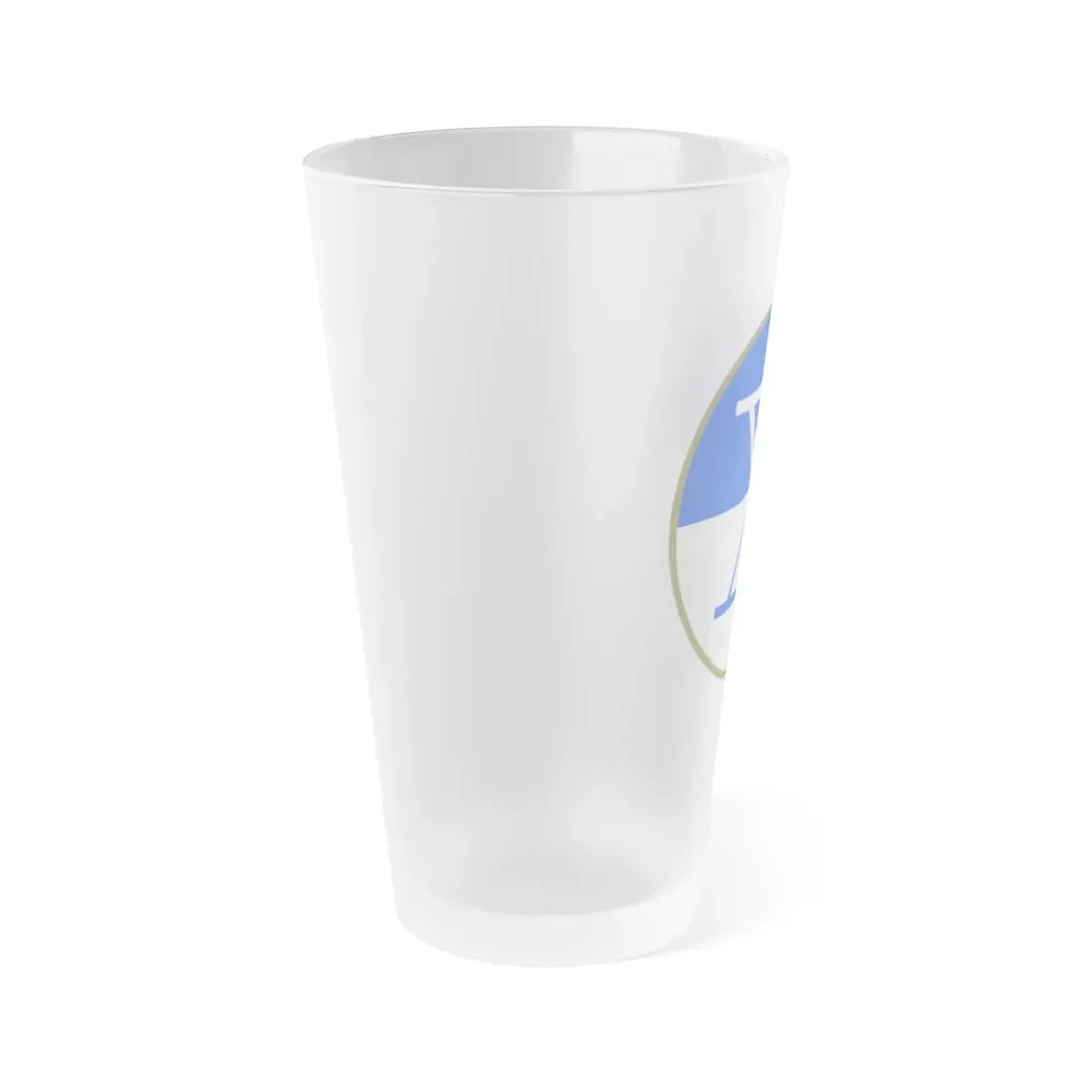 X Corps (U.S. Army) Frosted Pint Glass 16oz - Go Mug Yourself