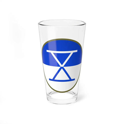 X Corps (U.S. Army) Pint Glass 16oz 16oz - Go Mug Yourself