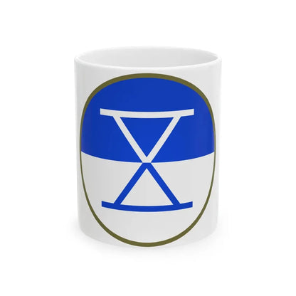 X Corps (U.S. Army) White Coffee Mug 11oz - Go Mug Yourself