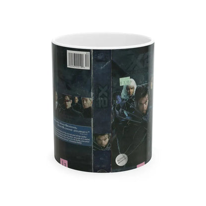X2 XMEN UNITED (VHS COVER) - White Coffee Mug 11oz - Go Mug Yourself