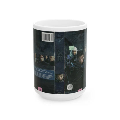 X2 XMEN UNITED (VHS COVER) - White Coffee Mug-15oz-Go Mug Yourself