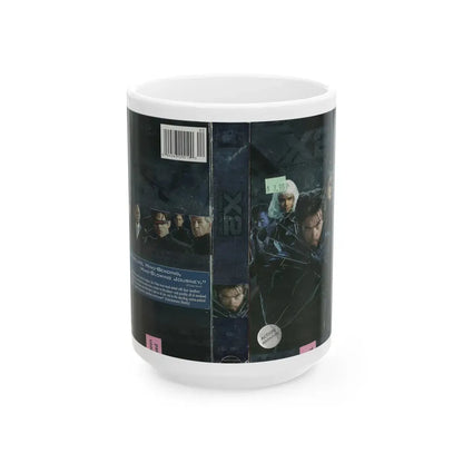 X2 XMEN UNITED (VHS COVER) - White Coffee Mug 15oz - Go Mug Yourself