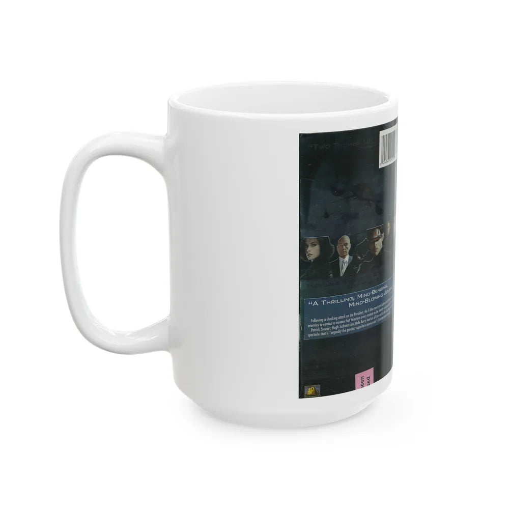 X2 XMEN UNITED (VHS COVER) - White Coffee Mug-Go Mug Yourself