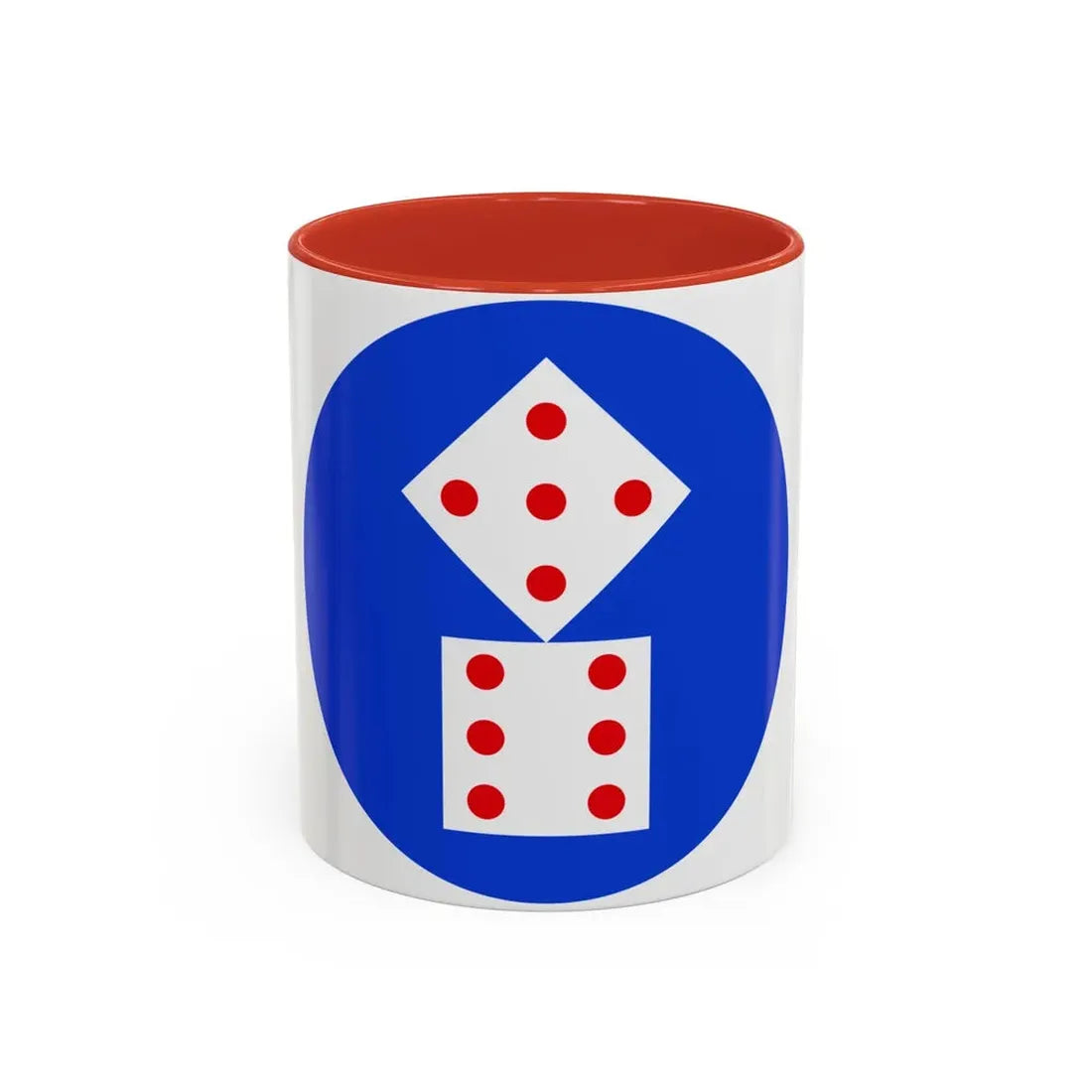 XI Corps (U.S. Army) Accent Coffee Mug 11oz Red - Go Mug Yourself