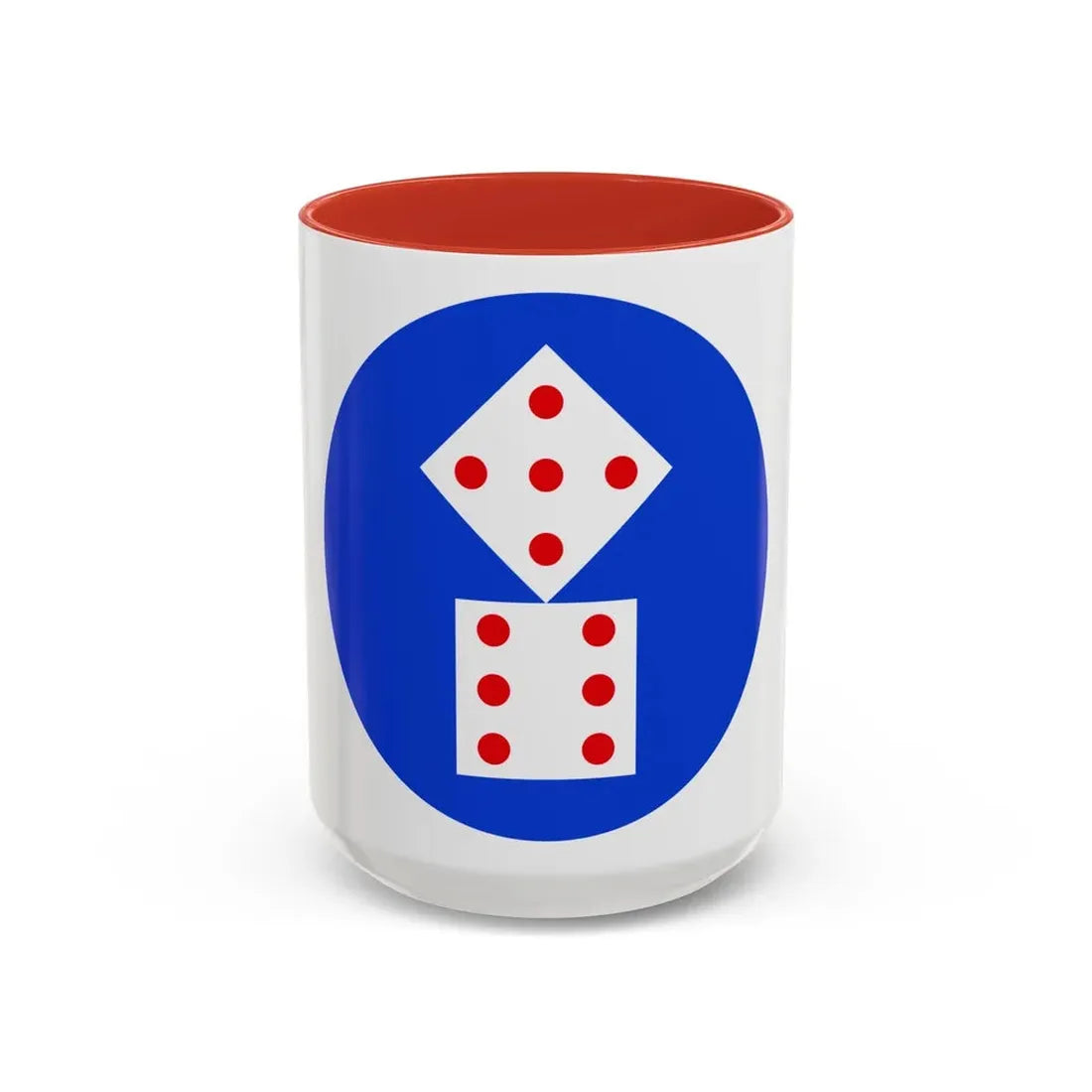 XI Corps (U.S. Army) Accent Coffee Mug 15oz Red - Go Mug Yourself