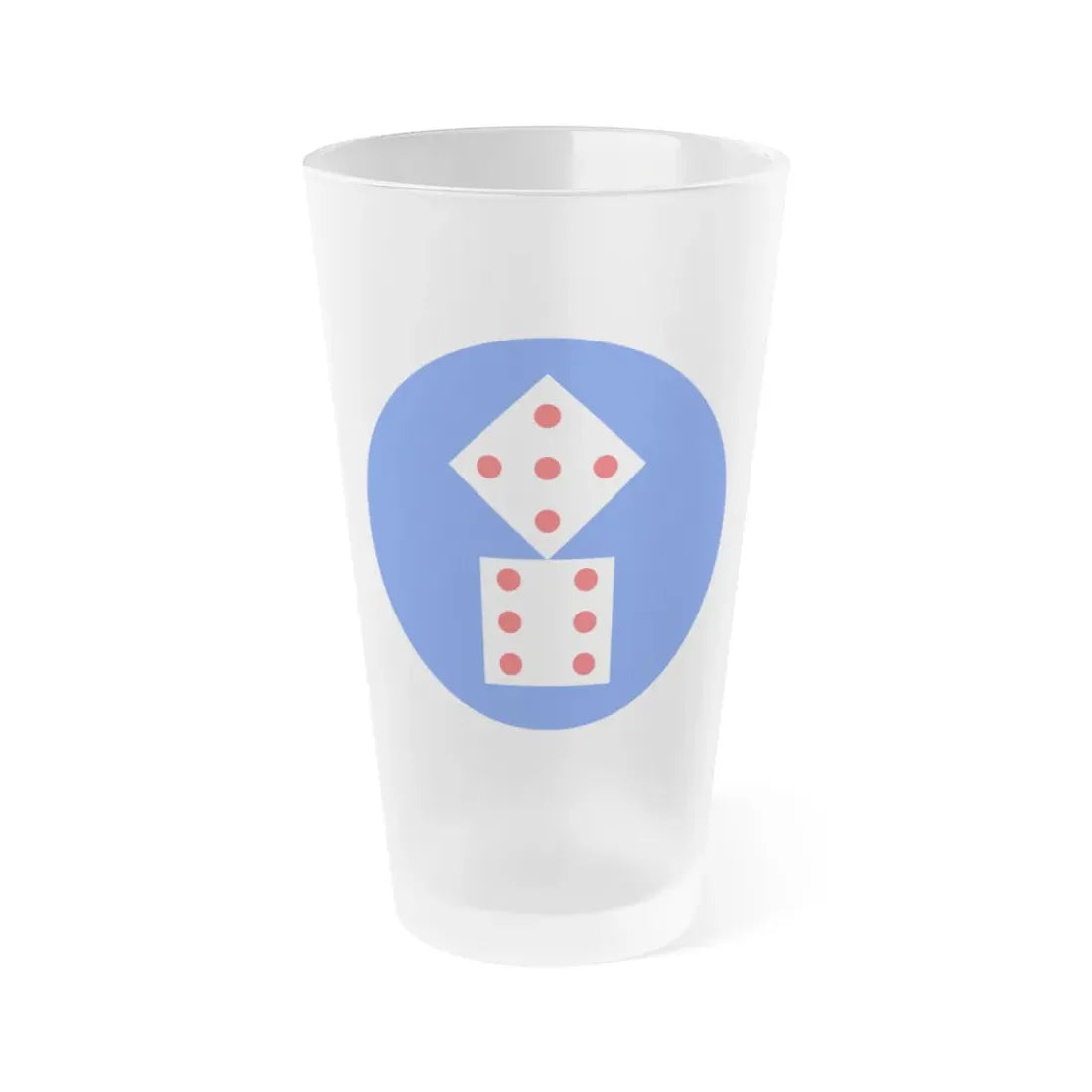 XI Corps (U.S. Army) Frosted Pint Glass 16oz Default Title - Go Mug Yourself