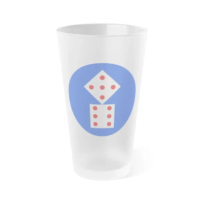 XI Corps (U.S. Army) Frosted Pint Glass 16oz Default Title - Go Mug Yourself