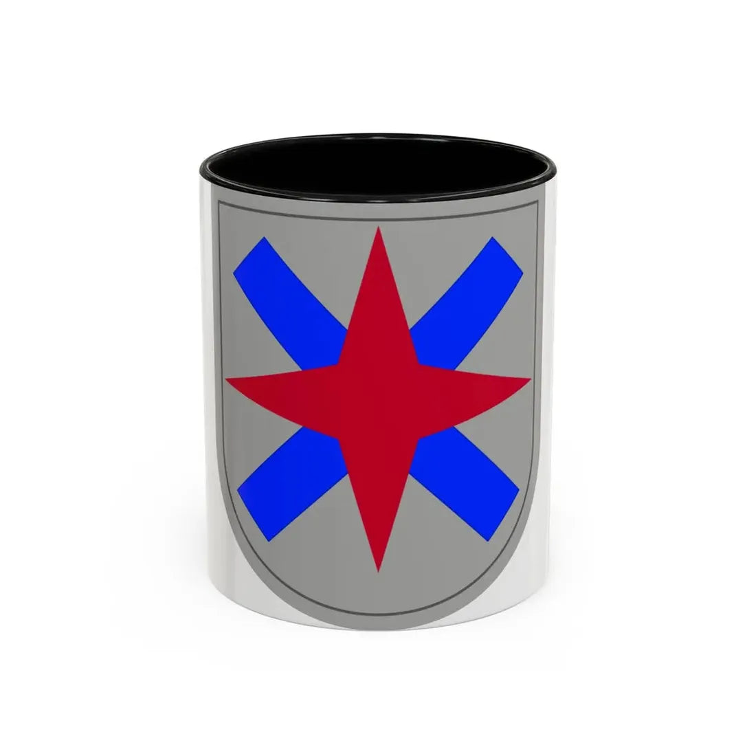 XIV Corps (U.S. Army) Accent Coffee Mug 11oz Black - Go Mug Yourself