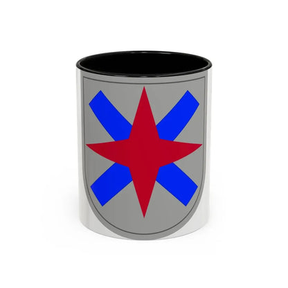 XIV Corps (U.S. Army) Accent Coffee Mug 11oz Black - Go Mug Yourself