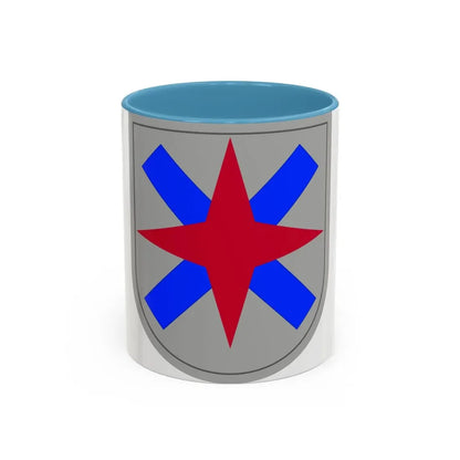 XIV Corps (U.S. Army) Accent Coffee Mug 11oz Light Blue - Go Mug Yourself