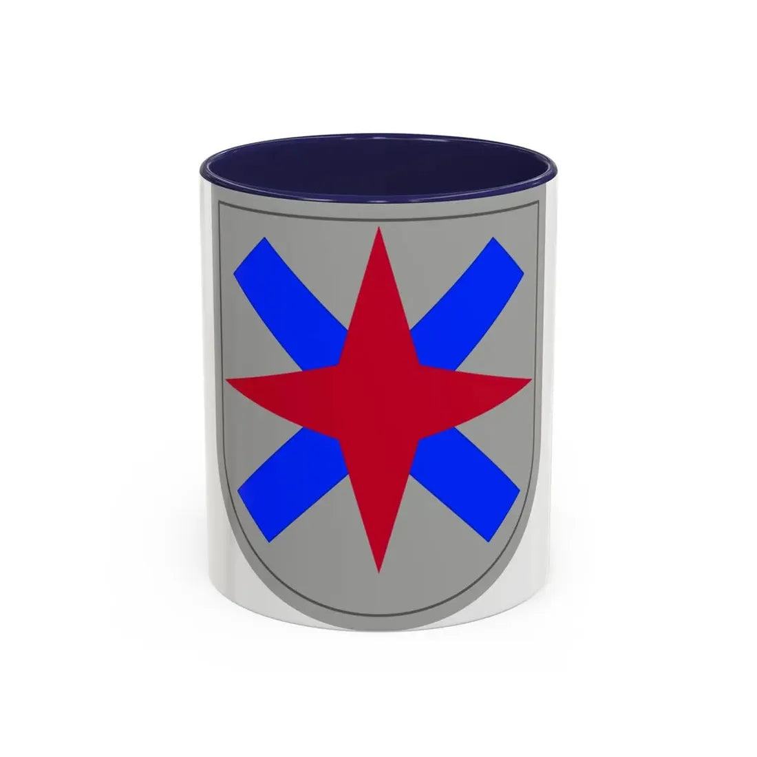 XIV Corps (U.S. Army) Accent Coffee Mug 11oz Navy - Go Mug Yourself