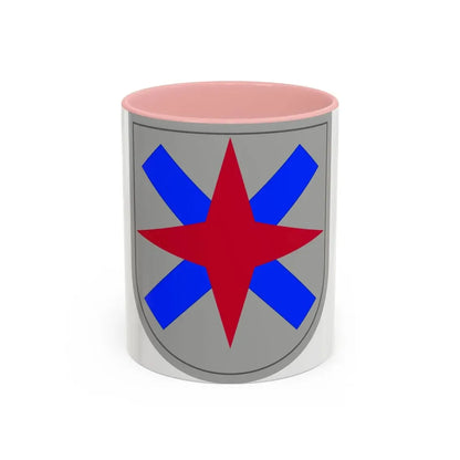 XIV Corps (U.S. Army) Accent Coffee Mug 11oz Pink - Go Mug Yourself