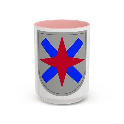 XIV Corps (U.S. Army) Accent Coffee Mug 15oz Pink - Go Mug Yourself