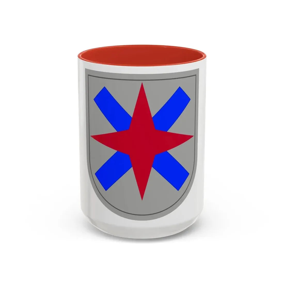 XIV Corps (U.S. Army) Accent Coffee Mug 15oz Red - Go Mug Yourself