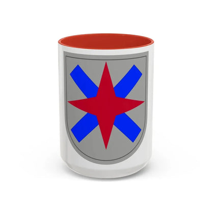 XIV Corps (U.S. Army) Accent Coffee Mug 15oz Red - Go Mug Yourself