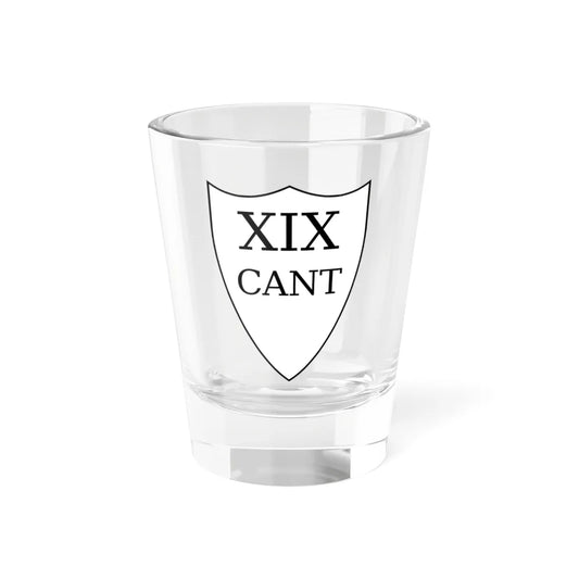 XIX Cantone coa (Switzerland) (Coat of Arms) Shot Glass 1.5oz 1.5oz - Go Mug Yourself