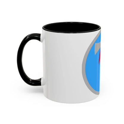XIX Corps 1 (U.S. Army) Accent Coffee Mug - Go Mug Yourself
