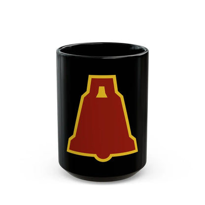 XIX Corps 3 (U.S. Army) Black Coffee Mug-15oz-Go Mug Yourself