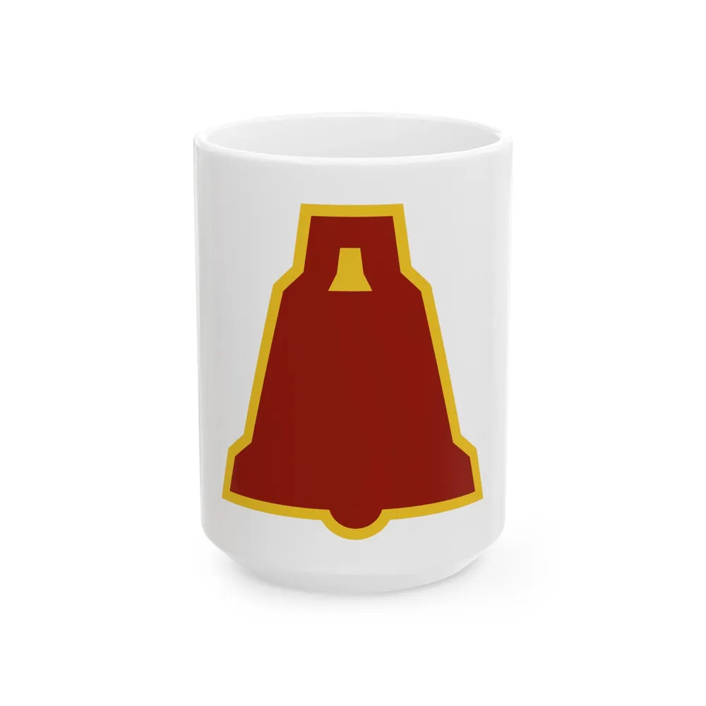 XIX Corps 3 (U.S. Army) White Coffee Mug-15oz-Go Mug Yourself