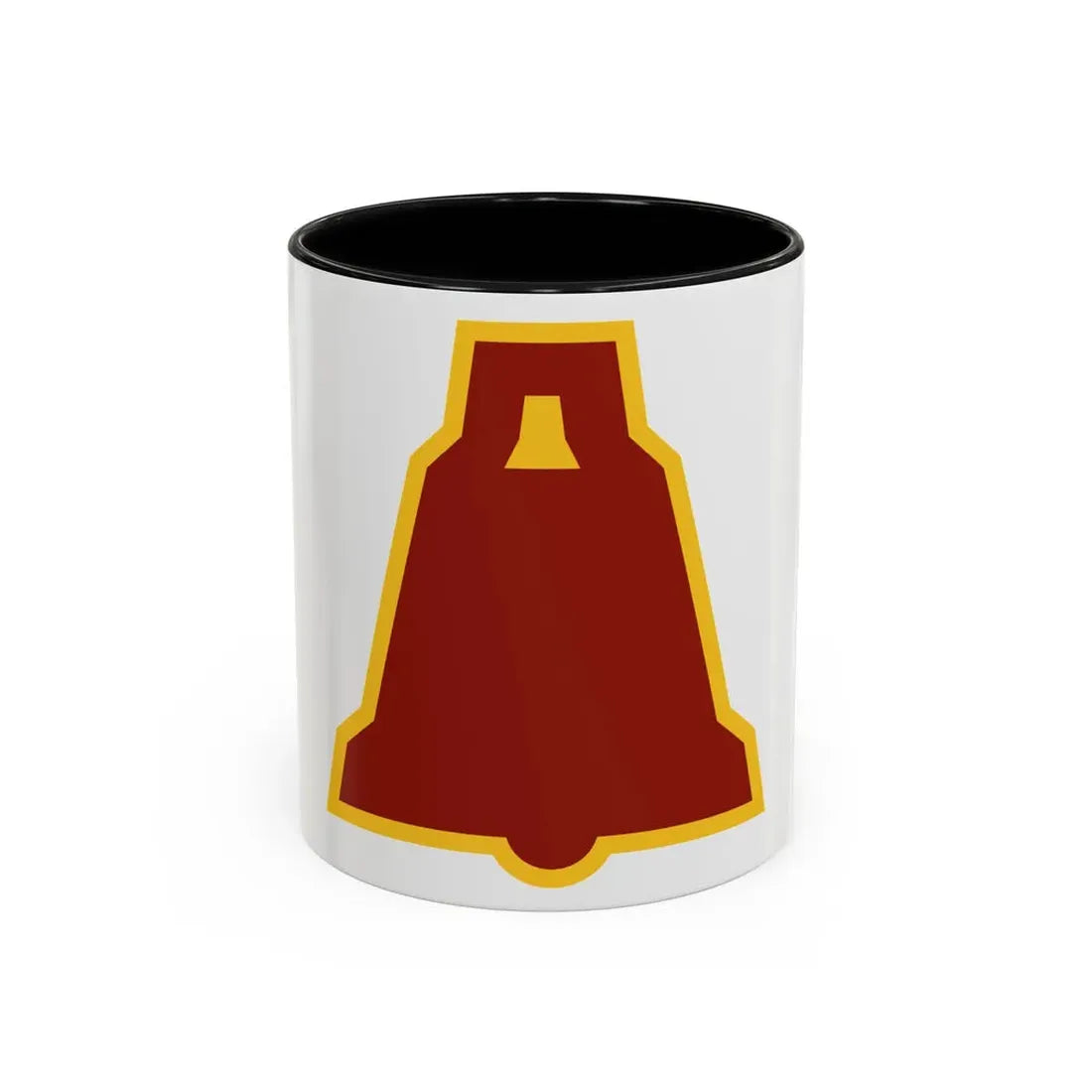 XIX Corps 3 (U.S. Army) Accent Coffee Mug 11oz Black - Go Mug Yourself