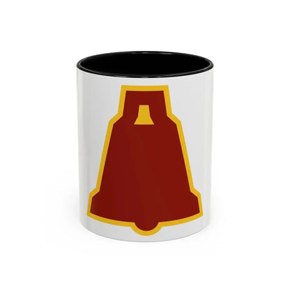 XIX Corps 3 (U.S. Army) Accent Coffee Mug 11oz Black - Go Mug Yourself