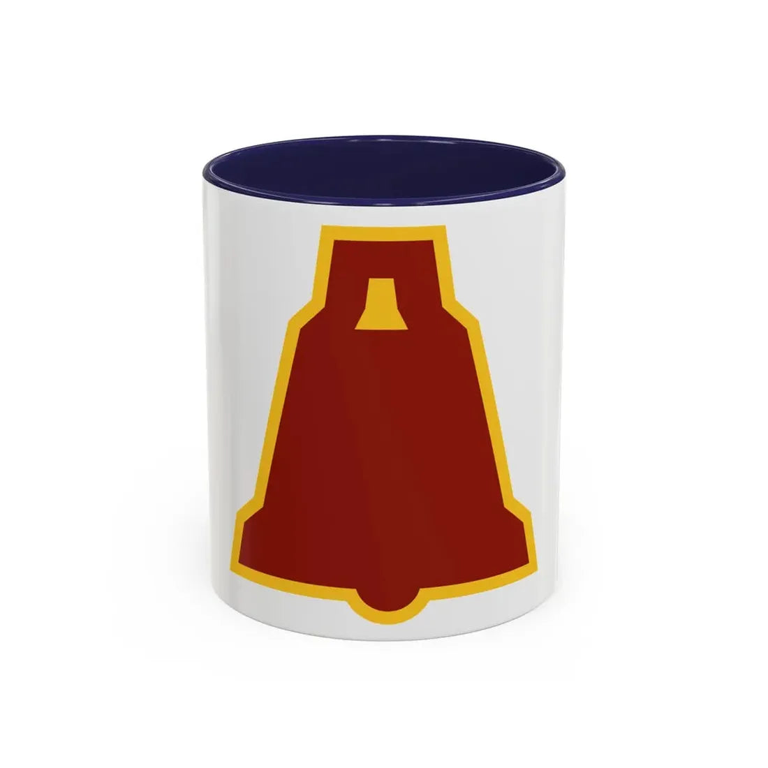 XIX Corps 3 (U.S. Army) Accent Coffee Mug 11oz Navy - Go Mug Yourself