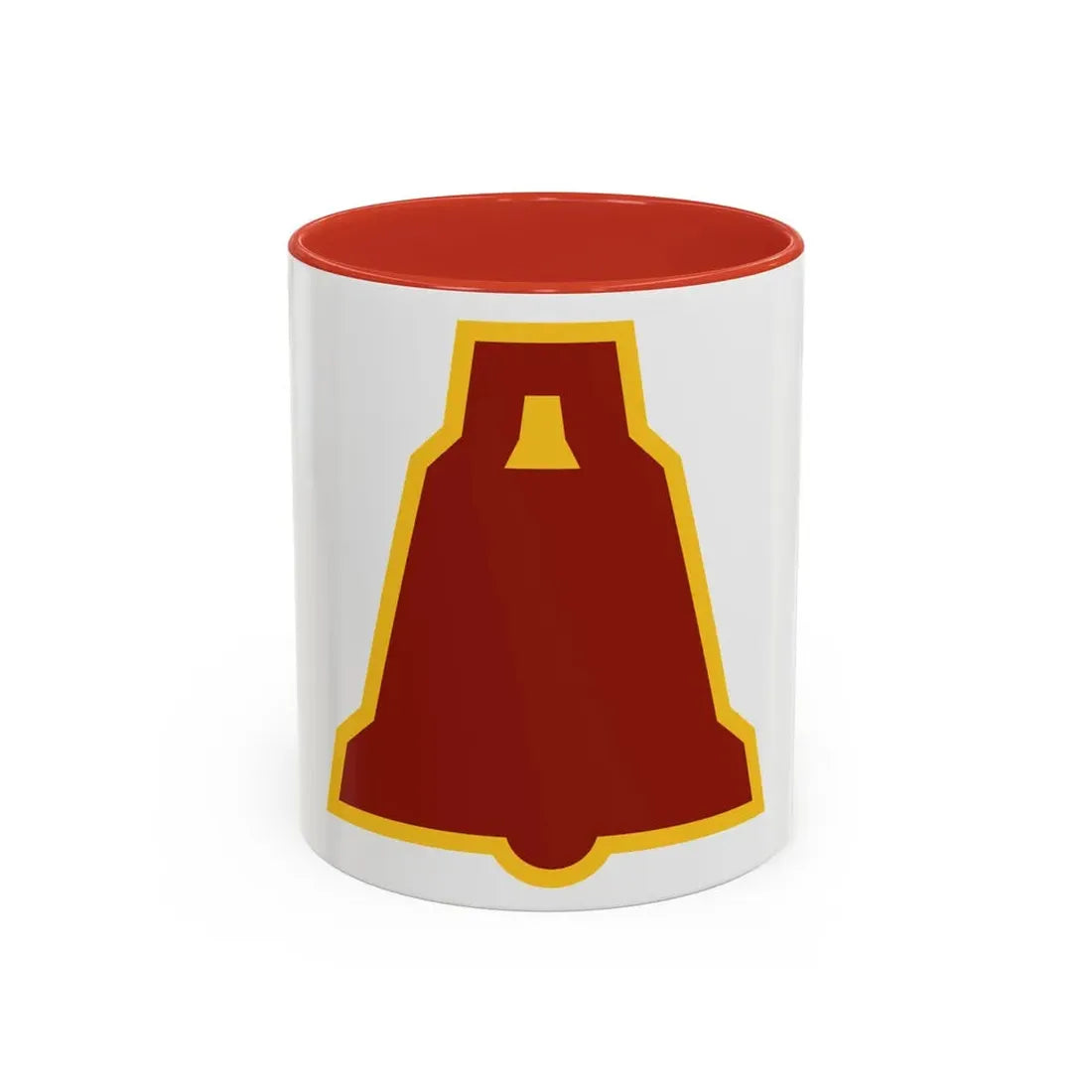 XIX Corps 3 (U.S. Army) Accent Coffee Mug 11oz Red - Go Mug Yourself