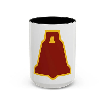 XIX Corps 3 (U.S. Army) Accent Coffee Mug 15oz Black - Go Mug Yourself