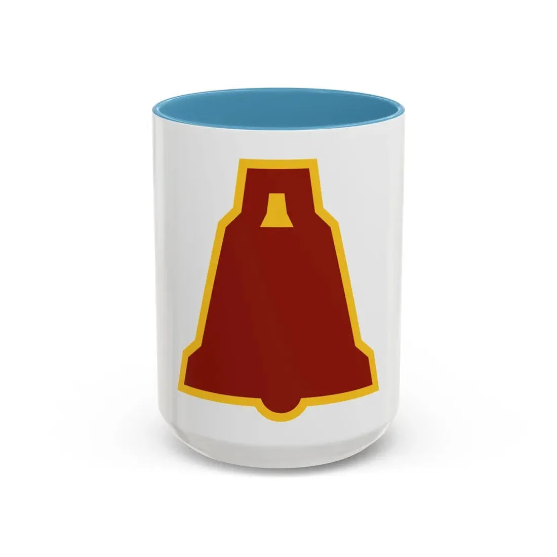 XIX Corps 3 (U.S. Army) Accent Coffee Mug 15oz Light Blue - Go Mug Yourself