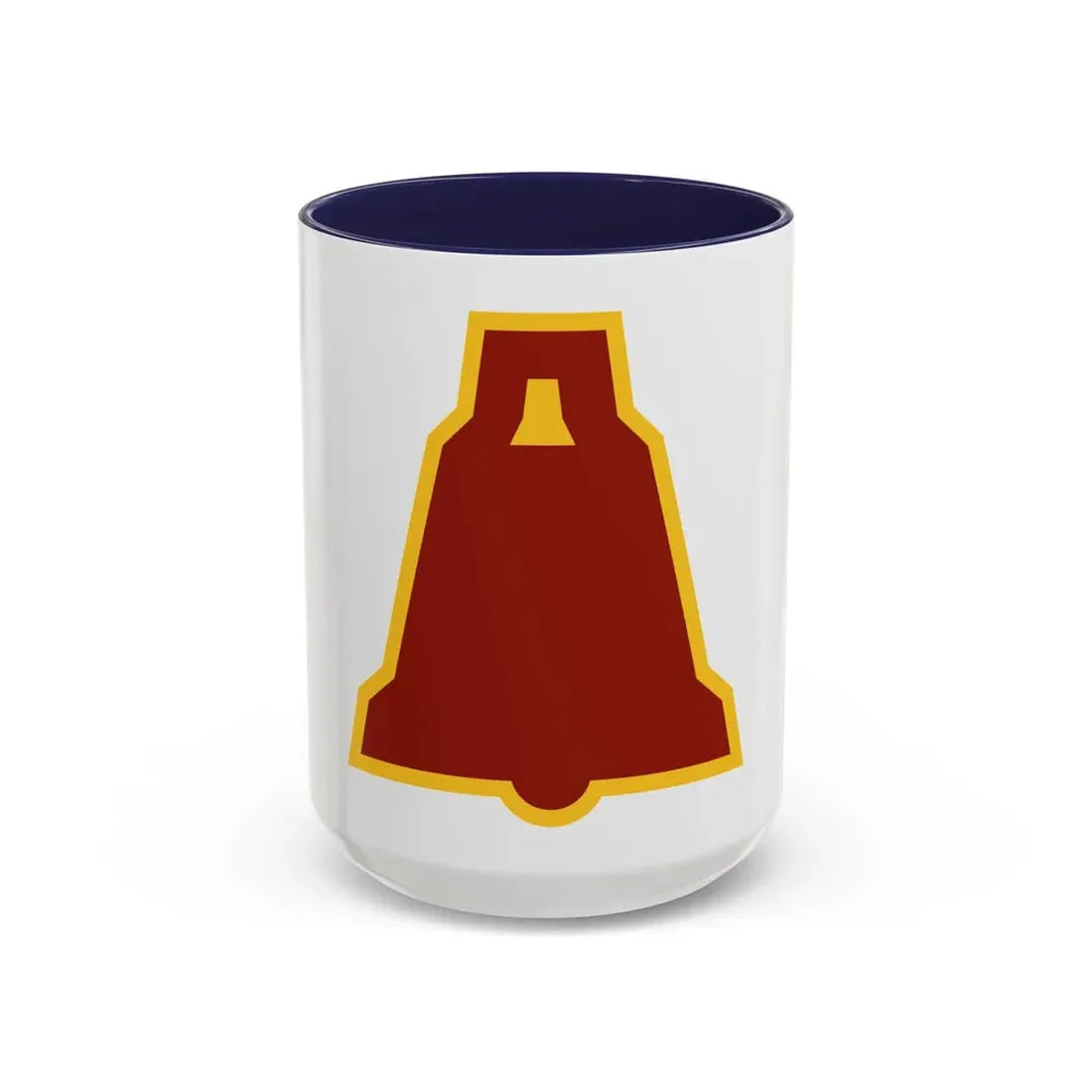 XIX Corps 3 (U.S. Army) Accent Coffee Mug 15oz Navy - Go Mug Yourself