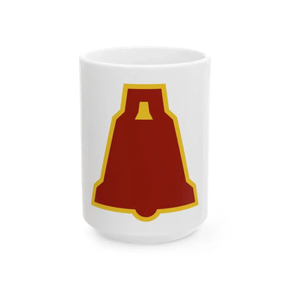 XIX Corps 3 (U.S. Army) White Coffee Mug 15oz - Go Mug Yourself