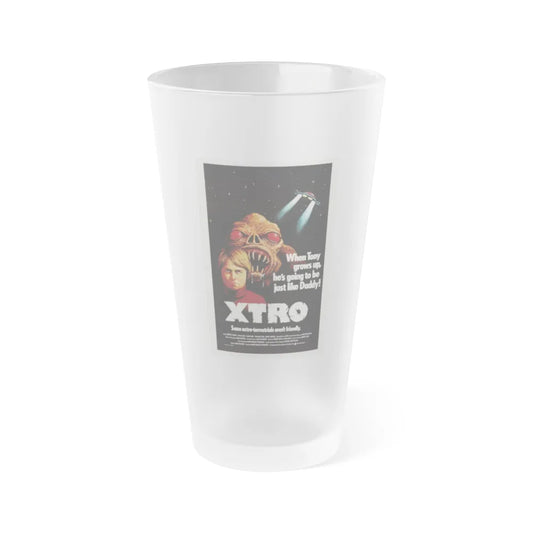 XTRO 1982 Movie Poster - Frosted Pint Glass 16oz-Go Mug Yourself