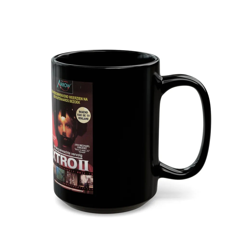 XTRO 2 (VHS COVER) - Black Coffee Mug-Go Mug Yourself