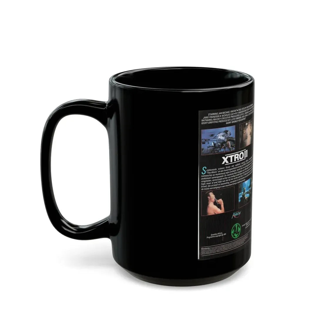 XTRO 2 (VHS COVER) - Black Coffee Mug - Go Mug Yourself