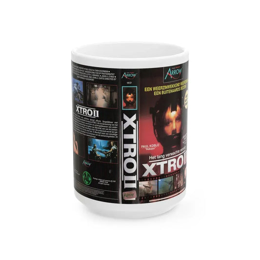 XTRO 2 (VHS COVER) - White Coffee Mug 15oz - Go Mug Yourself