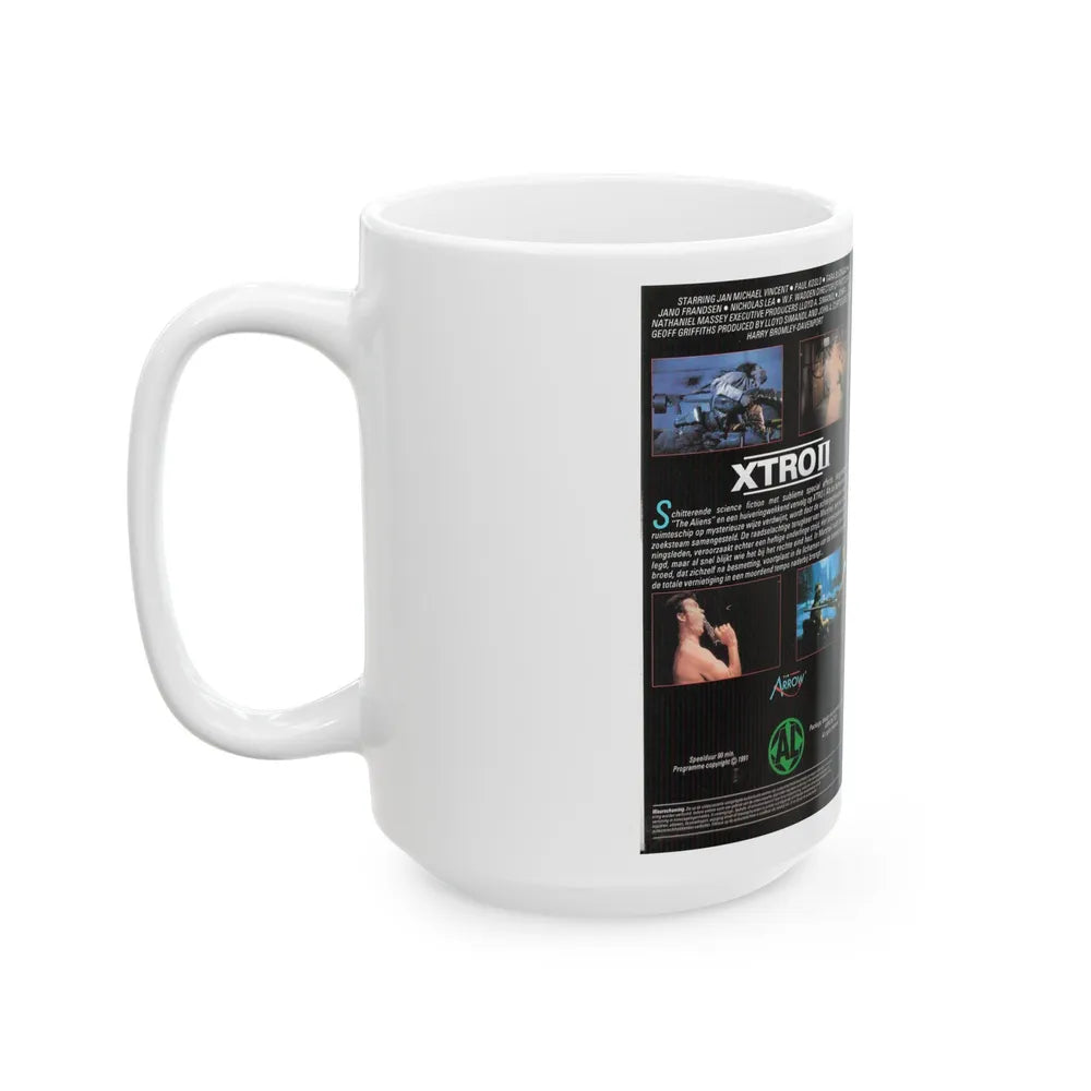 XTRO 2 (VHS COVER) - White Coffee Mug-Go Mug Yourself