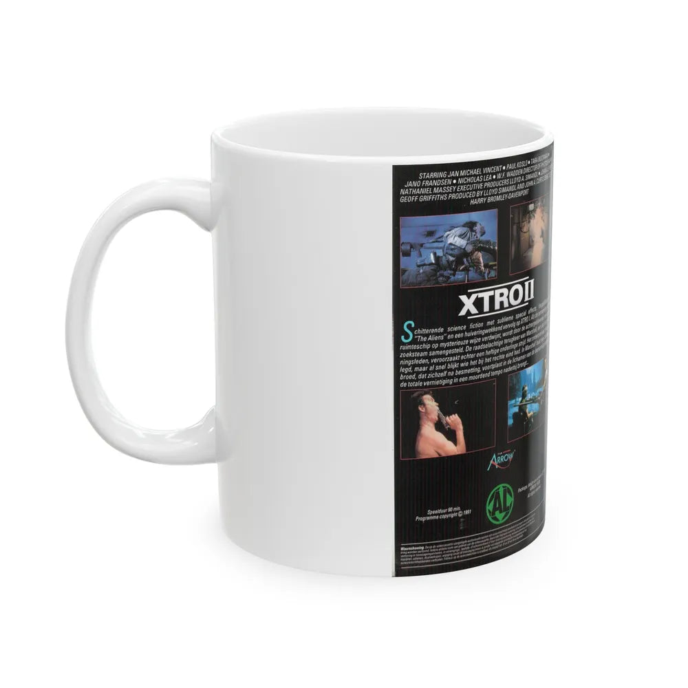 XTRO 2 (VHS COVER) - White Coffee Mug-Go Mug Yourself