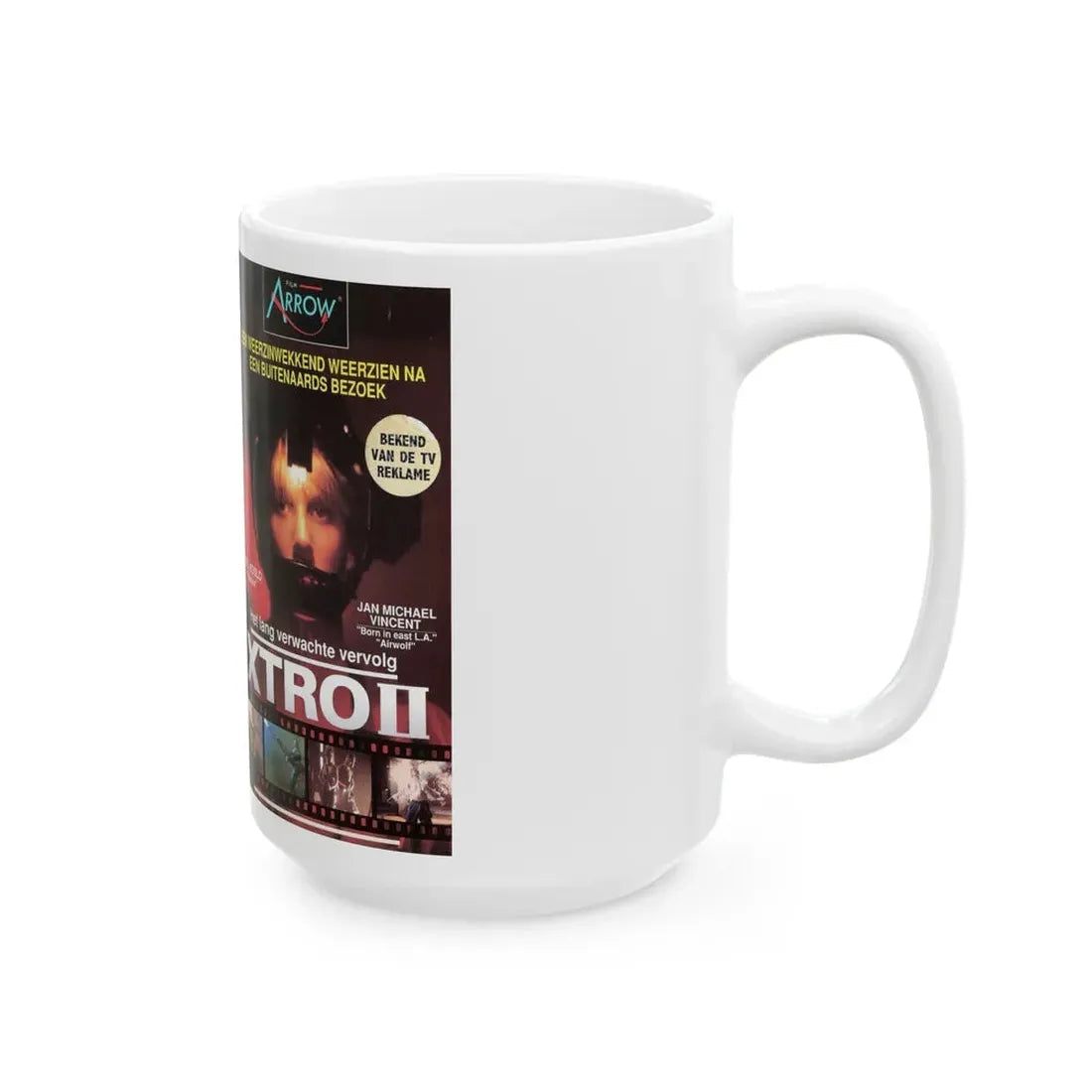 XTRO 2 (VHS COVER) - White Coffee Mug - Go Mug Yourself