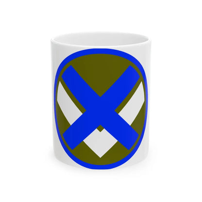 XV Corps (U.S. Army) White Coffee Mug-11oz-Go Mug Yourself